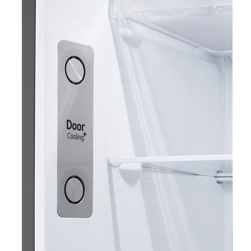LG Ψυγείο Δίπορτο GTBV38PZGKD Total No Frost 335lt Υ172xΠ60xΒ71εκ. Inox