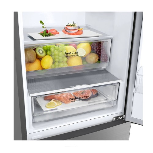 LG Ψυγειοκαταψύκτης GBP62PZNAC Total NoFrost 384lt Υ203xΠ59.5xΒ67.5εκ. Silver 