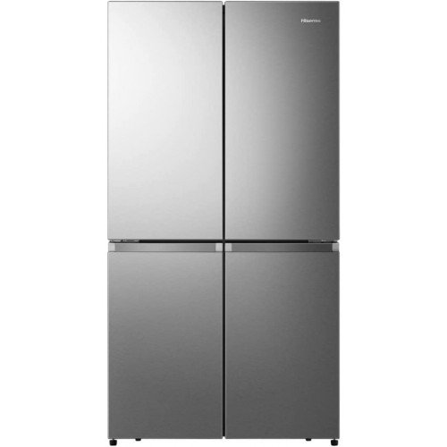 Hisense Ψυγείο Ντουλάπα RQ758N4SBSE Total NoFrost 609lt Υ178.5xΠ91.4xΒ72.5εκ. Inox