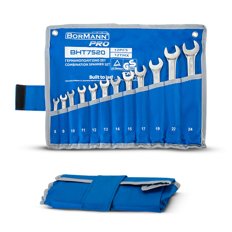 Bormann Σετ Γερμανοπολύγωνα BHT7520 (047902) 12τμχ Pro