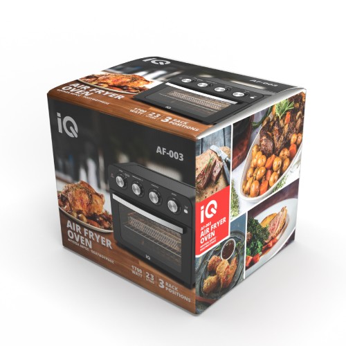 IQ Πολυφουρνάκι - Αεροφριτέζα AF-003 23lt 1700W