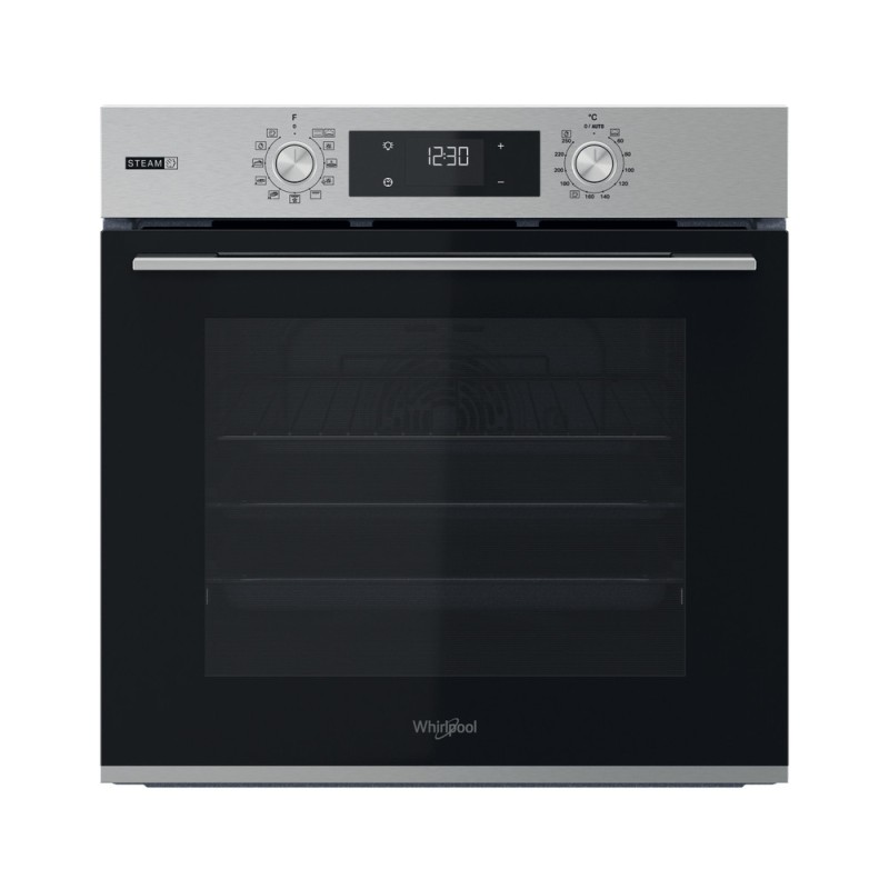 Whirlpool Εντοιχιζόμενος Φούρνος Ανω Πάγκου OMSK58HU1SX 71lt Π59.5εκ Inox
