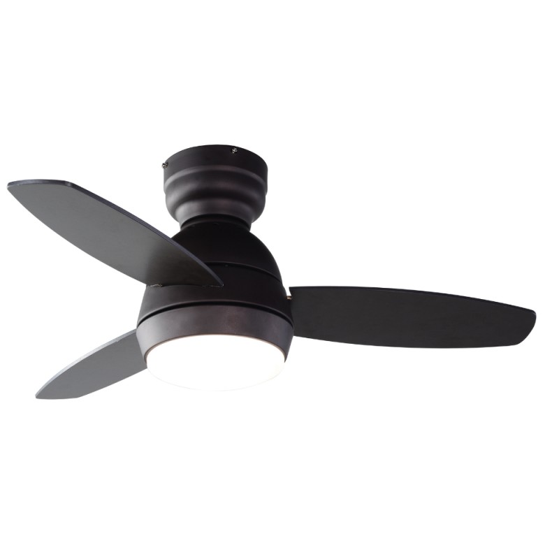 IQ Ανεμιστήρας Οροφής CF-3618 85W με LED Φως και Τηλεχειριστήριο Μαύρος