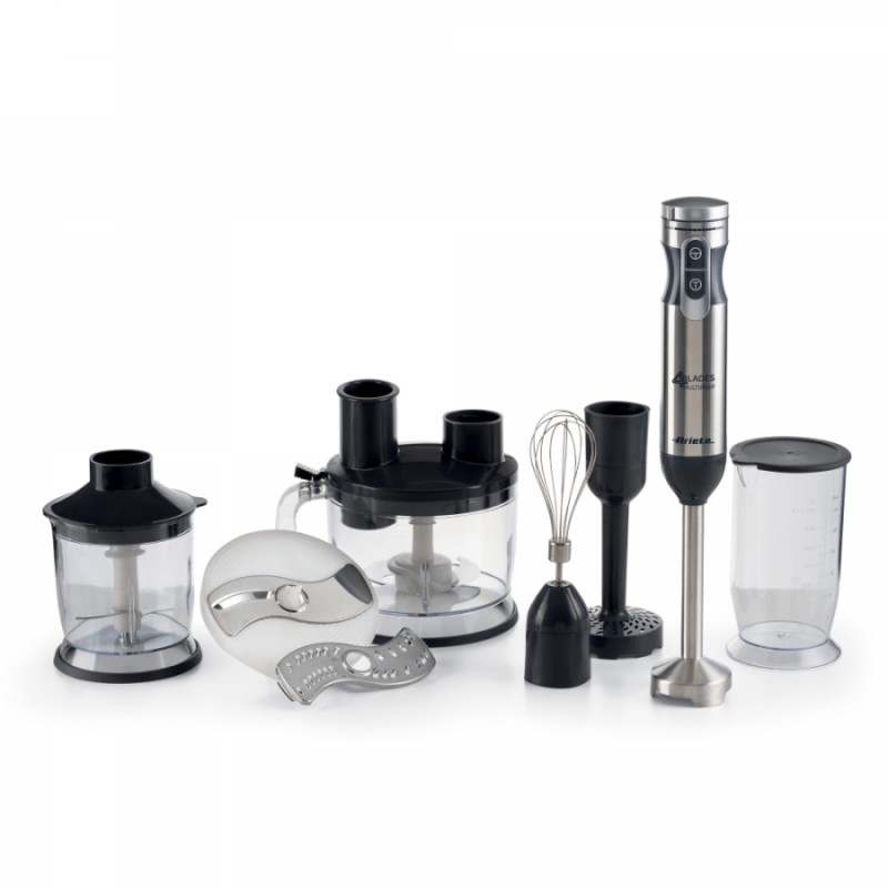 Ariete Ραβδομπλέντερ 898/11 Multiprep 7in1 1000W Silver/Black