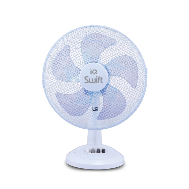 IQ Επιτραπέζιος Ανεμιστήρας Swift PDF30-5 40W Διαμέτρου 30cm Λευκός