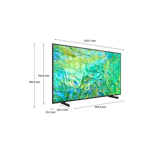 Samsung Τηλεόραση UE55CU8072UXXH Smart 4K UHD LED 55''