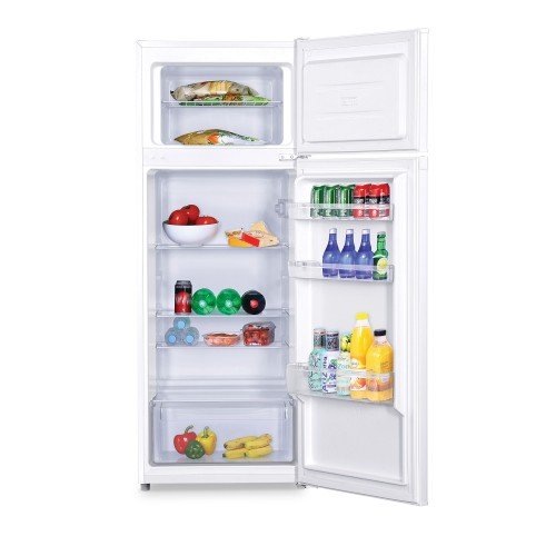 Inventor Ψυγείο Δίπορτο DPC143EW Υ143xΠ54.5xΒ55.5εκ Λευκό