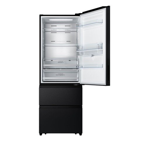 Hisense Ψυγειοκαταψύκτης RT641N4WFE1 Total NoFrost 493Lt Υ200xΠ70.4xΒ69.4εκ. Μαύρος