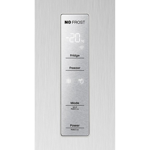 Hisense Ψυγειοκαταψύκτης RT641N4WIE1 Total NoFrost 493Lt Υ200xΠ70.4xΒ69.4εκ. Inox