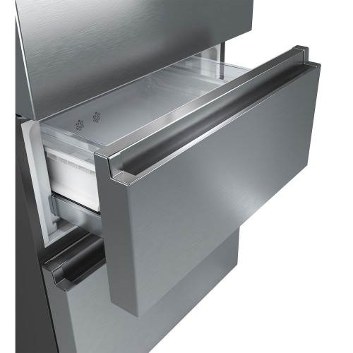 Hisense Ψυγειοκαταψύκτης RT641N4WIE1 Total NoFrost 493Lt Υ200xΠ70.4xΒ69.4εκ. Inox