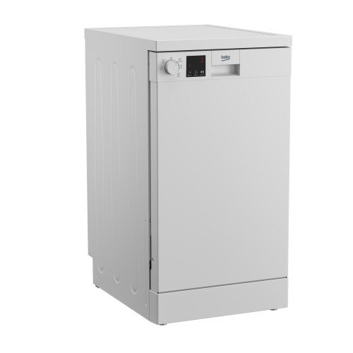 Beko Πλυντήριο Πιάτων DVS05024W για 10 Σερβίτσια (44,8cm) Λευκό
