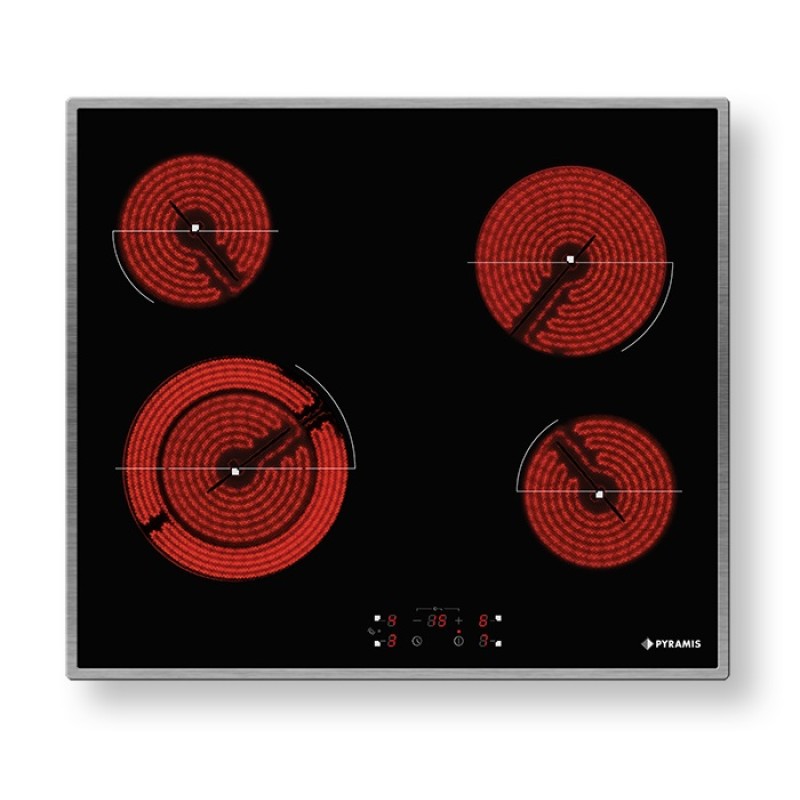 Pyramis Αυτόνομη Κεραμική Εστία PHC61510IFB (174020060) 58cm