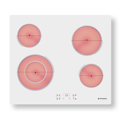 Pyramis Αυτόνομη Κεραμική Εστία PHC61510FMW (174020050) 58cm