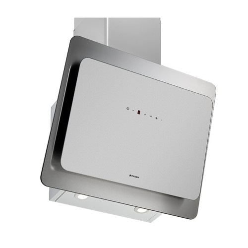 Pyramis Απορροφητήρας Τζάκι Vetrio (065039201) Inox-White 60cm