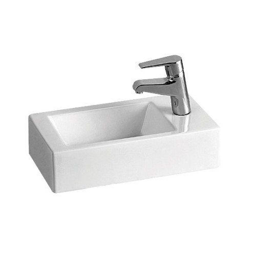 Pyramis Νιπτήρας Κρεμαστός Lobelia (023017501) 45x26cm Λευκός