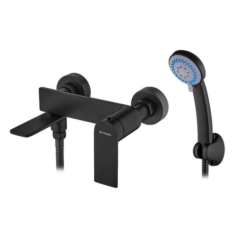 Pyramis Αναμεικτική Επιτοίχια Μπαταρία Λουτρού Rovetta (090939401) 