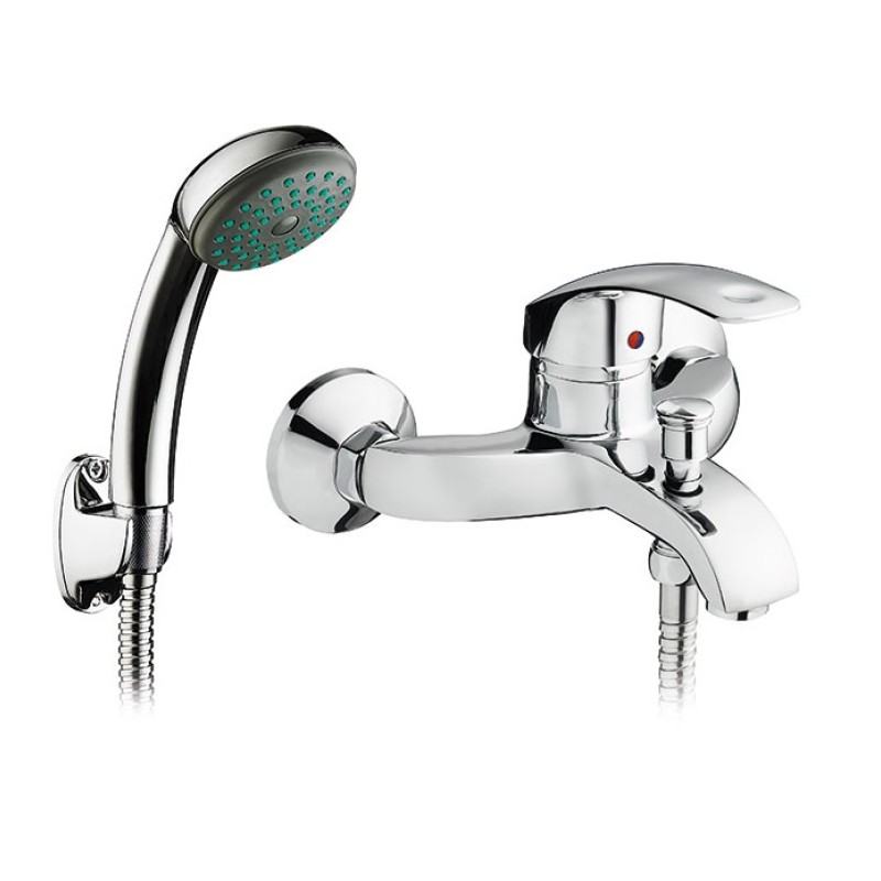 Pyramis Αναμεικτική Επιτοίχια Μπαταρία Λουτρού Sistina (090918001) 