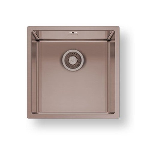 Pyramis Νεροχύτης Ισόπεδος Astris Colora 1B 40x40cm (101055301) Copper