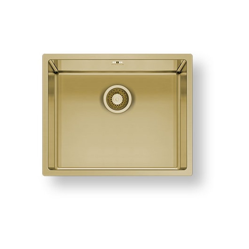 Pyramis Νεροχύτης Ισόπεδος Astris Colora 1B 50x40cm (101056001) Gold