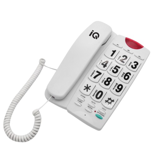 IQ Τηλέφωνο Ενσύρματο  DT-836BB Λευκό