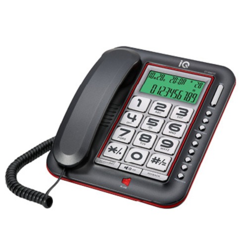 IQ Τηλέφωνο Ενσύρματο DT-890CID Μαύρο