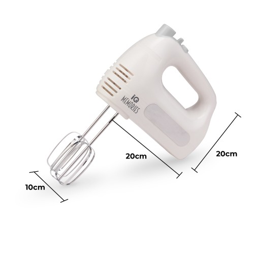 IQ Μίξερ Χειρός Memories HM-211 400W Λευκό