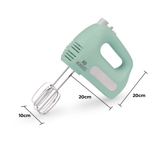 IQ Μίξερ Χειρός Memories HM-211 400W Μέντα