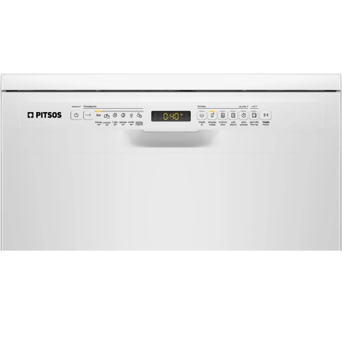 Pitsos Πλυντήριο Πιάτων DSF60W01 για 12 Σερβίτσια Π60xY84.5εκ. Λευκό