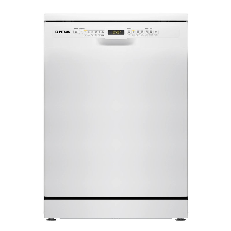 Pitsos Πλυντήριο Πιάτων DSF60W01 για 12 Σερβίτσια Π60xY84.5εκ. Λευκό
