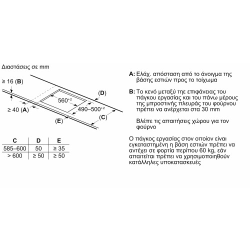 Neff Αυτόνομη Επαγωγική Εστία T56FHS1L0 (59,2cm)