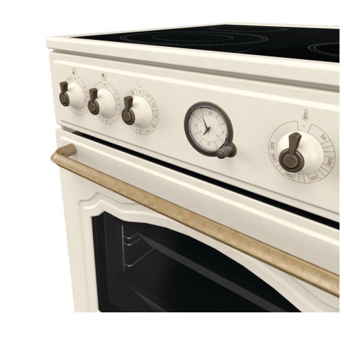 Gorenje Κεραμική Κουζίνα Classico GECS6B70CLI (740764) Μπεζ
