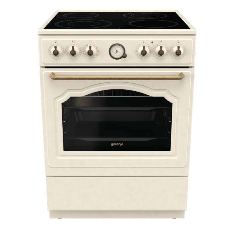 Gorenje Κεραμική Κουζίνα Classico GECS6B70CLI (740764) Μπεζ