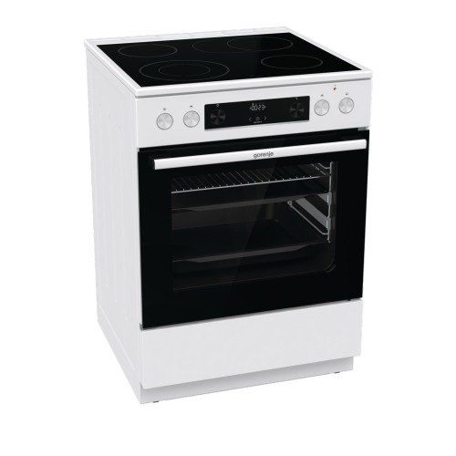 Gorenje Κεραμική Κουζίνα GECS6C70WPA (740963) Λευκή