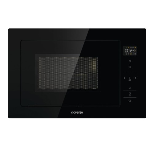 Gorenje Εντοιχιζόμενος Φούρνος Μικροκυμάτων BM251SG2BG (738323) 25lt Μαύρος