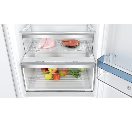 Bosch Ψυγειοκαταψύκτης Εντοιχιζόμενος KIN86VFE0 NoFrost 260lt Υ177.2xΠ54.1xΒ54.8εκ.