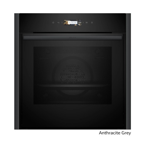 Neff Εντοιχιζόμενος Φούρνος Ανω Πάγκου Flex Design B59CR7KY0 71lt Anthracite Grey
