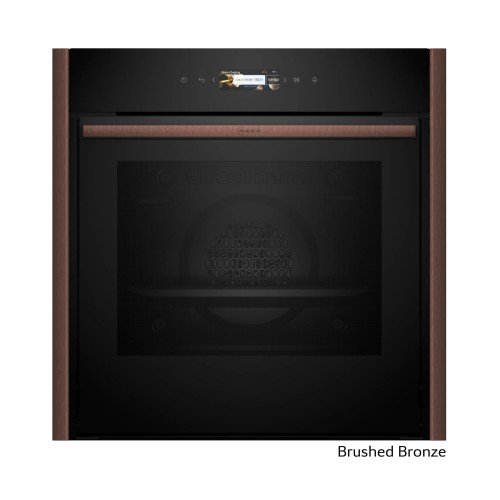 Neff Εντοιχιζόμενος Φούρνος Ανω Πάγκου Flex Design B59CR31Y0 71lt Brushed Bronze