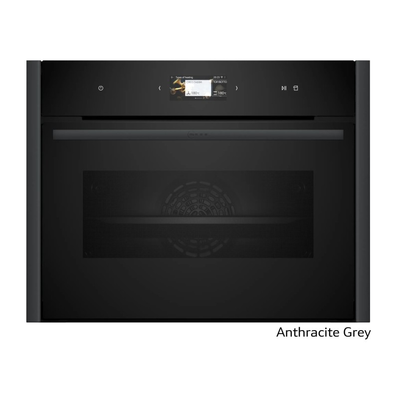 Neff Εντοιχιζόμενος Φούρνος Ανω Πάγκου Flex Design C29FS3AY0 47lt Antracite Gray