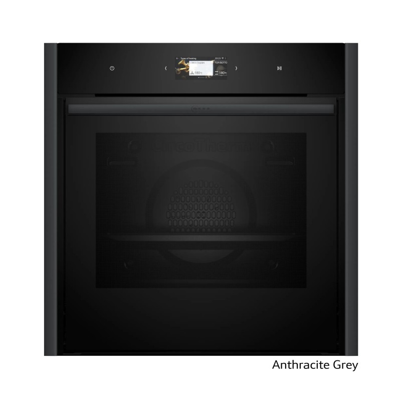 Neff Εντοιχιζόμενος Φούρνος Ανω Πάγκου Flex Design B69CS3AY0 71lt Antracite Gray