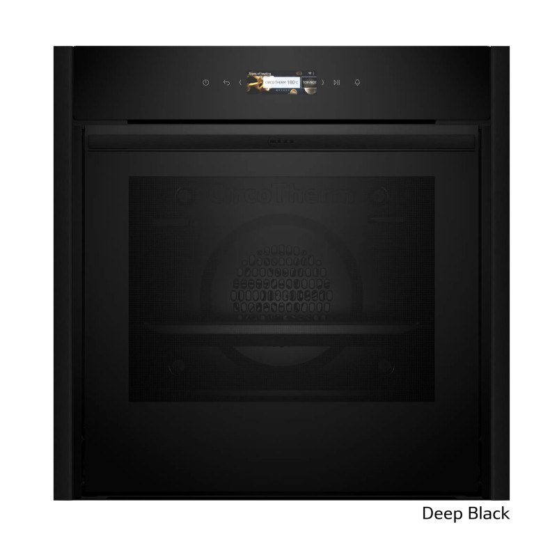 Neff Εντοιχιζόμενος Φούρνος Ανω Πάγκου Flex Design B59CR7KY0 71lt Deep Black