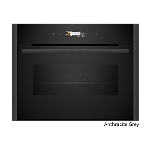 Neff Εντοιχιζόμενος Φούρνος Μικροκυμάτων Flex Design C29MR21Y0 47Lt Antracite Gray