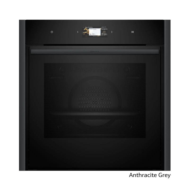 Neff Εντοιχιζόμενος Φούρνος Ανω Πάγκου Flex Design B69CS7MY0 71lt Antracite Gray