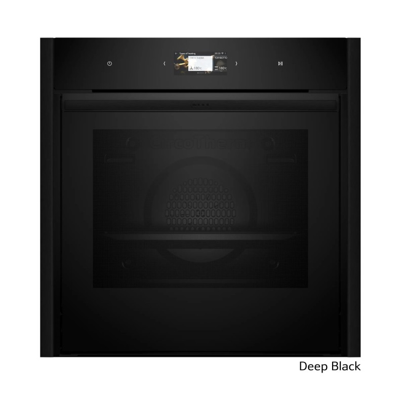 Neff Εντοιχιζόμενος Φούρνος Ανω Πάγκου Flex Design B69CS7MY0 71lt Deep Black