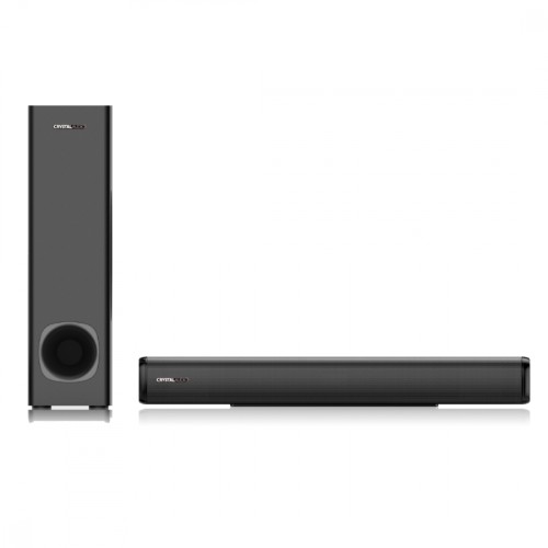 Crystal Audio Soundbar CASB160S 160W 2.1 με Bluetooth & Τηλεχειριστήριο