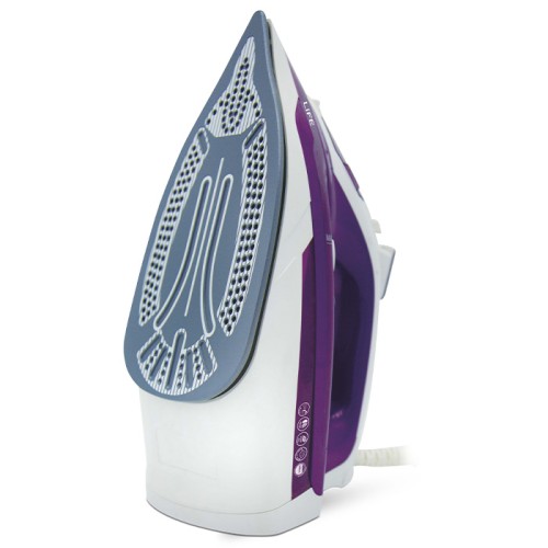 Life Σίδερο Ατμού Silky Purple SI-100 (221-0092) 2400W