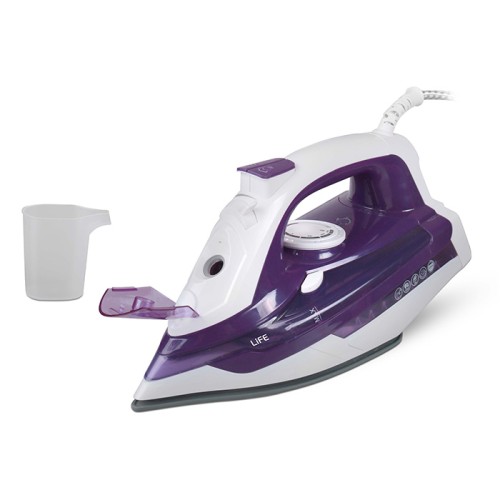 Life Σίδερο Ατμού Silky Purple SI-100 (221-0092) 2400W