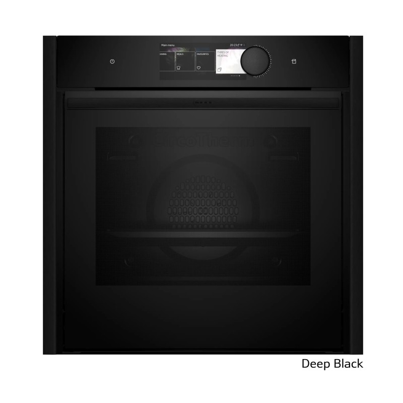 Neff Εντοιχιζόμενος Φούρνος Ανω Πάγκου Flex Design B69VY7MY0 71lt με Λειτουργία Ατμού Deep Black