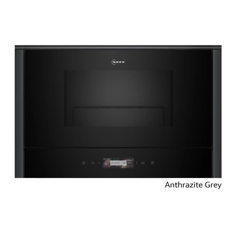 Neff Εντοιχιζόμενος Φούρνος Μικροκυμάτων NR9GR31Y1 21Lt Antracite Gray