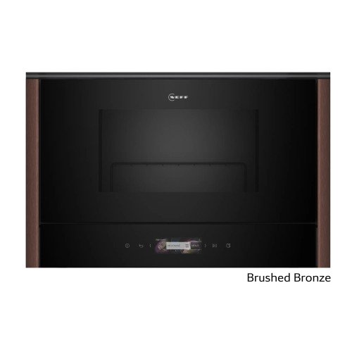 Neff Εντοιχιζόμενος Φούρνος Μικροκυμάτων NR9GR31Y1 21Lt Brushed Bronze