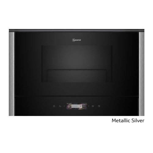 Neff Εντοιχιζόμενος Φούρνος Μικροκυμάτων NR9GR31Y1 21Lt Metallic Silver